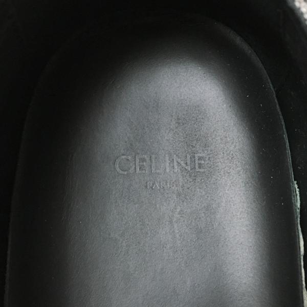 セリーヌ CELINE スニーカー 43 メンズ 黒×白 キャンバス    値下げ 20231017｜brandear｜05